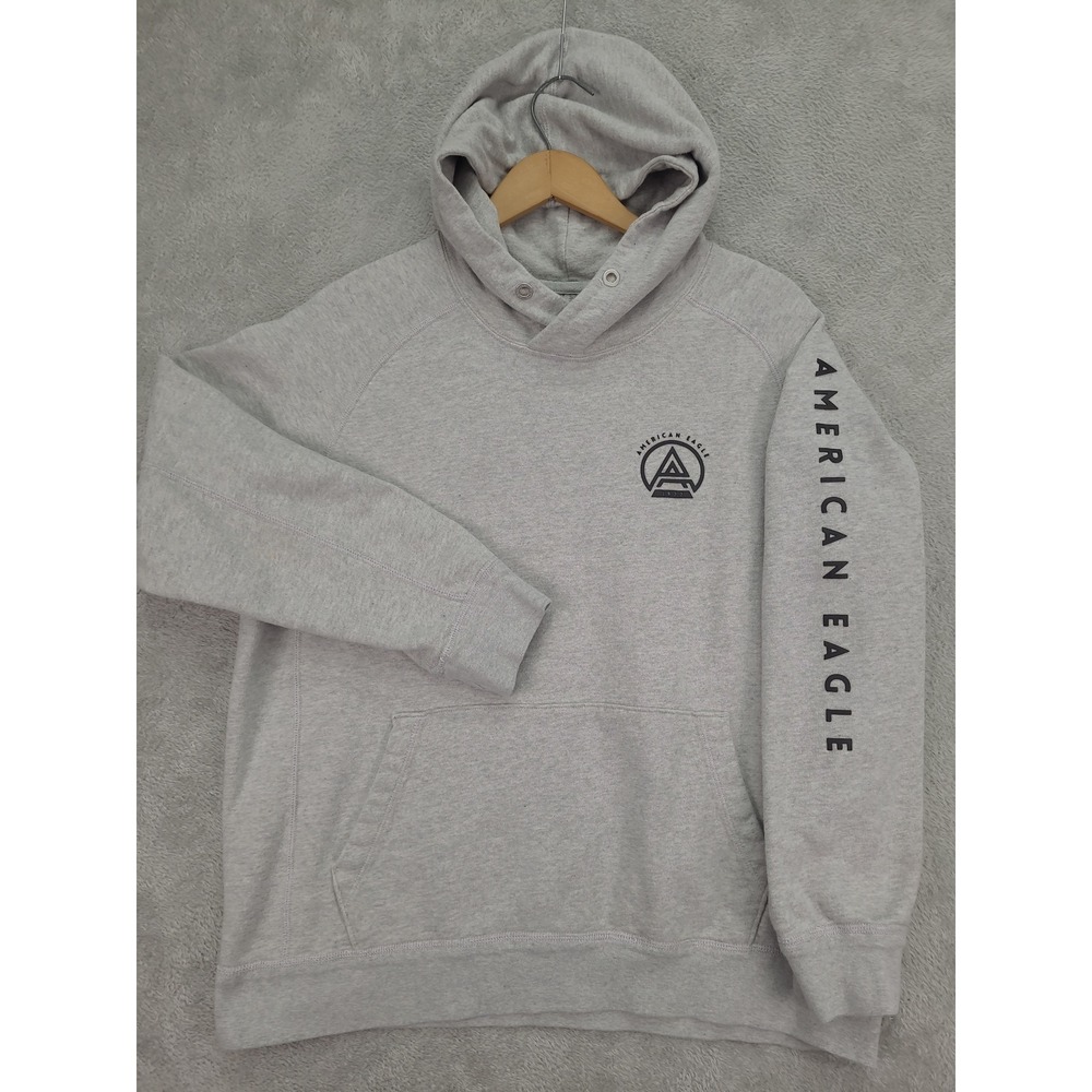 American Eagle Outfitters Light Gray Hoodie